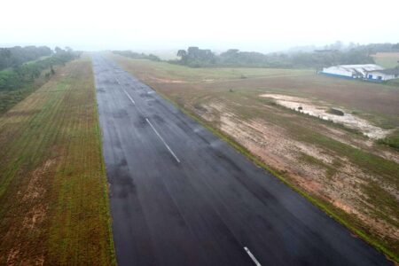Governo catarinense autoriza obras e projetos para os aeroportos de Rio Negrinho e Três Barras