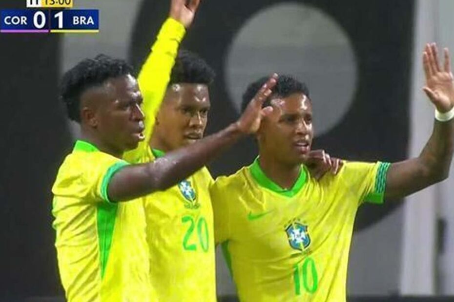 brasil coreia do sul selecao