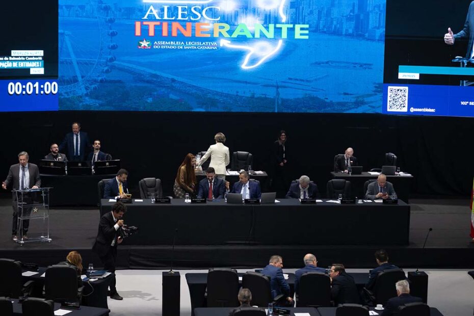 plenario alesc itinerante balneario camboriu