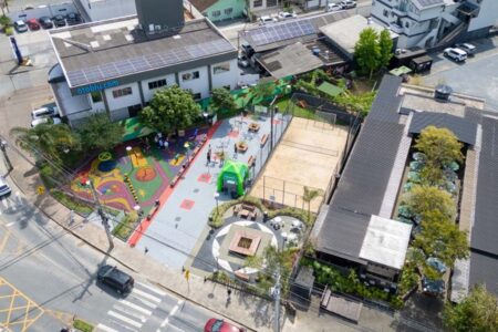 Blumenau: Praça Arno Bernardes, no bairro Vila Nova, é revitalizada com apoio da iniciativa privada