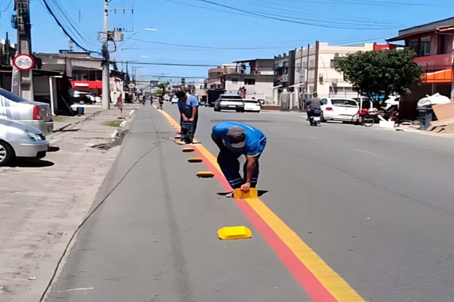 ciclofaixa itajai