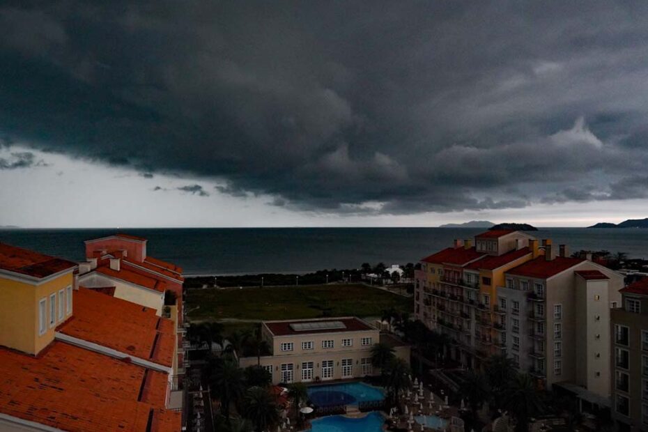 ciclone temporal chuvas santa catarina