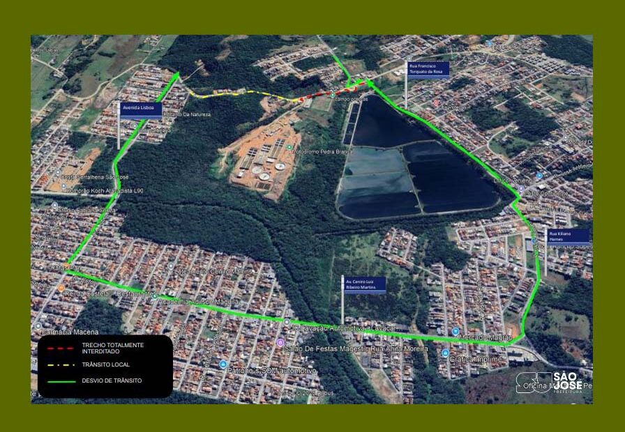 mapa-desvio sao jose