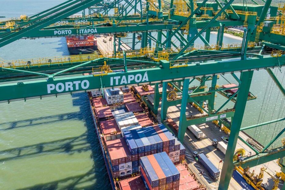 porto itapoa exportacoes