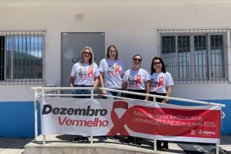 Itapema inicia campanha Dezembro Vermelho com ações sobre HIV e AIDS