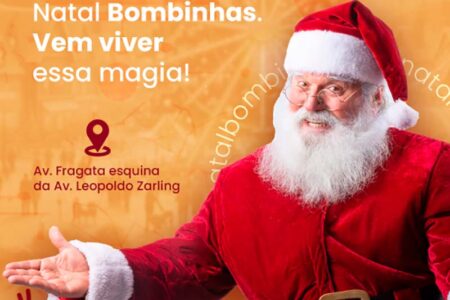 Natal Bombinhas 2025 ocorre até o dia 21; confira a programação completa