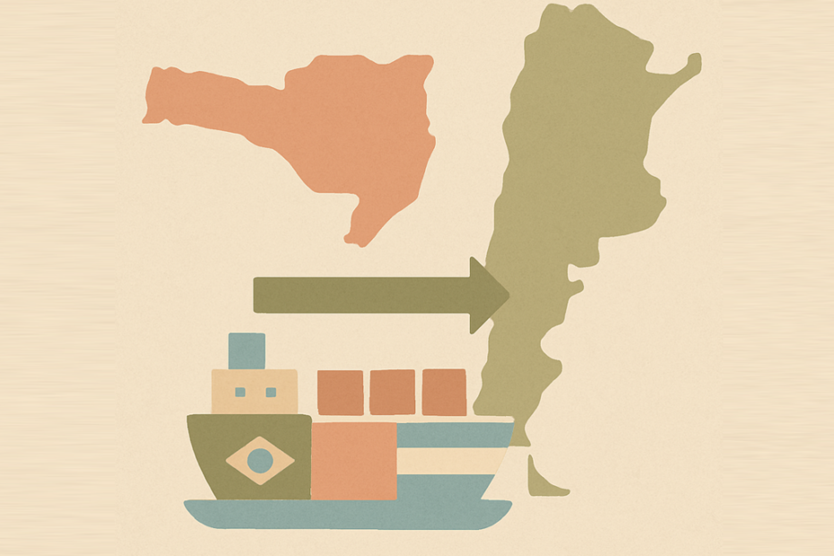 santa catarina argentina exportacoes