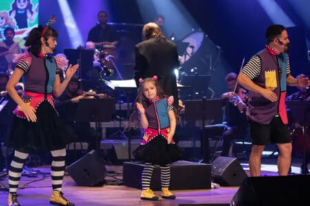 Orquestra Sinfônica de SC realiza espetáculo infantil com Los Gran Nanicos em Florianópolis