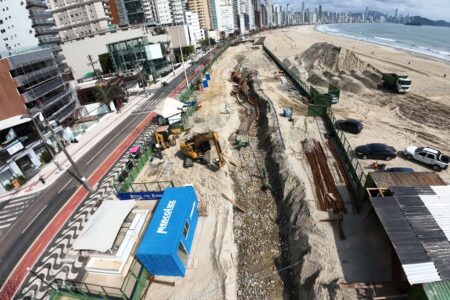 Balneário Camboriú: Avenida Atlântica terá bloqueios temporários para obras