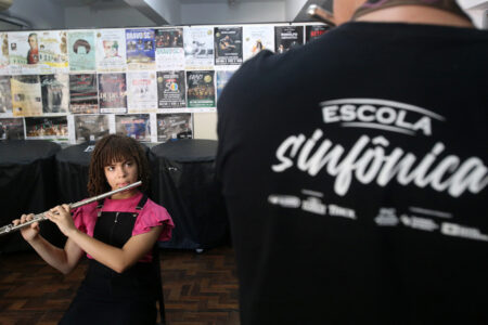 Escola da Orquestra Sinfônica de SC oferece curso gratuito de oboé e fagote para alunos da rede pública