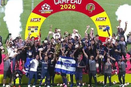 Barra Futebol Clube é campeão catarinense de 2026