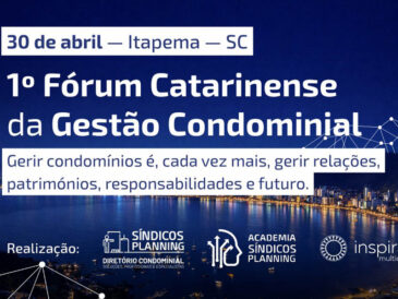 Fórum inédito debate os desafios e o futuro da gestão condominial em Santa Catarina