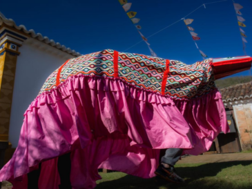 Exposição exibe bordados sobre o Boi-de-Mamão na Biblioteca Pública de Santa Catarina