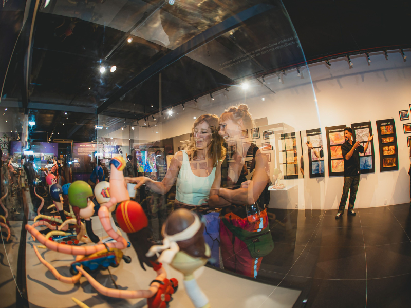 exposição animação