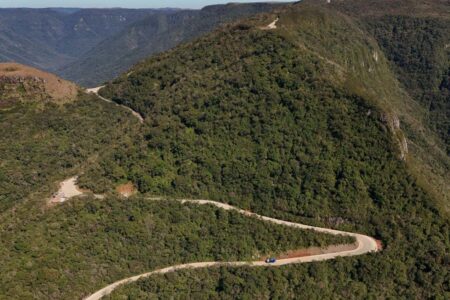 SC-290: Serra do Faxinal terá interdição total do tráfego por quatro meses
