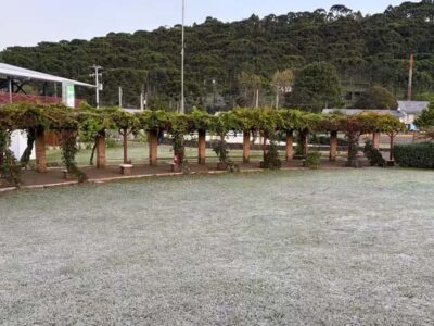 SC registra -3°C, a menor temperatura de 2026; Urupema, São Joaquim e Bom Jardim da Serra lideram as baixas