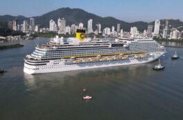 Itajaí se consolida entre os principais destinos de cruzeiros da América do Sul