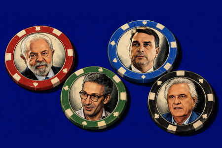 Lula empata com Flávio, Caiado e Zema no 2º turno, aponta RealTime Big Data
