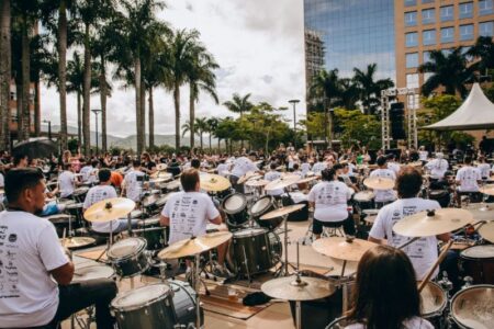 Palhoça Drum Fest chega à 6ª edição com mais de 250 bateristas confirmados
