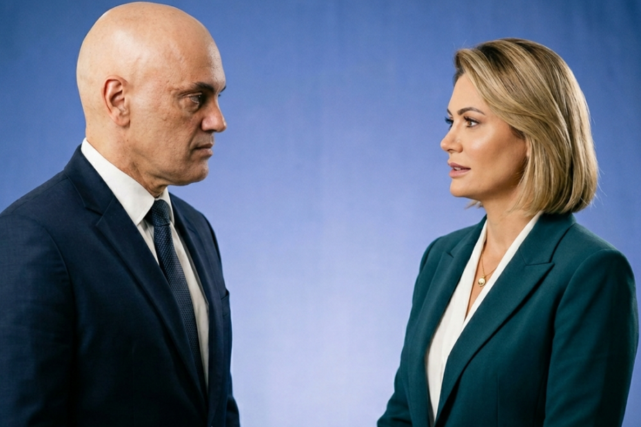 alexandre de moraes michelle bolsonaro