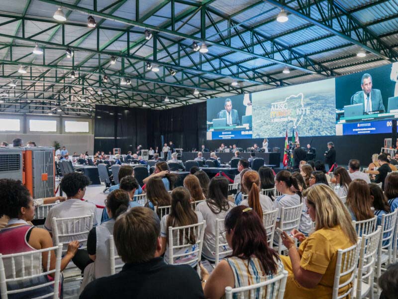 alesc itinerante ararangua 2026