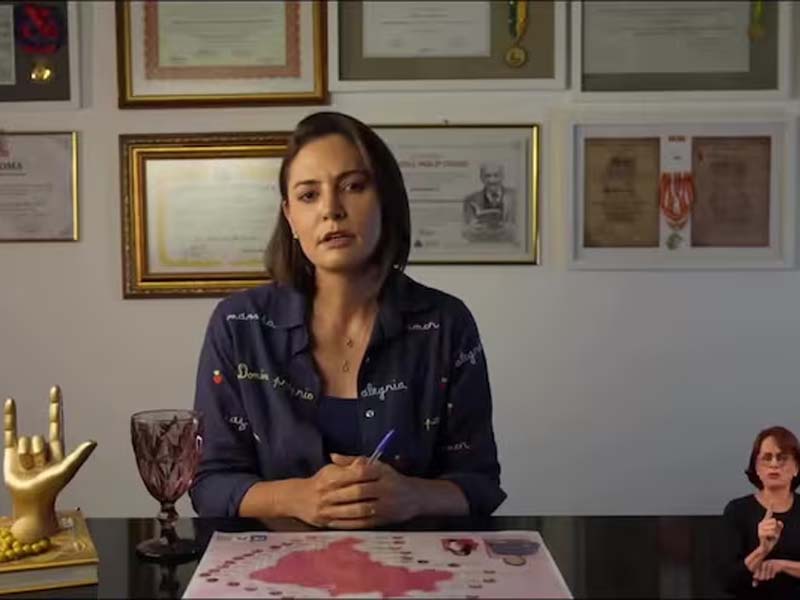 michelle bolsonaro video flavio bolsonaro