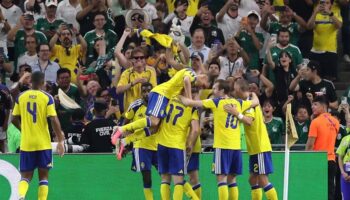 Suécia goleia Tunísia, ultrapassa Holanda e Japão e assume a liderança do Grupo F