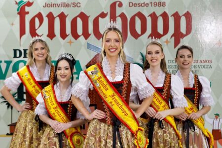 Joinville: Concurso da Realeza da Fenachopp 2026 tem inscrições abertas