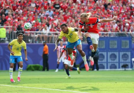 Noruega derrota Brasil por 2 a 0 e acaba com o sonho do hexa