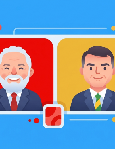 Atlas/Bloomberg: Lula tem 49,2% e Flávio Bolsonaro registra 42,9% no segundo turno