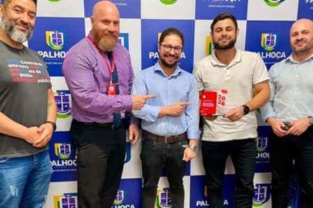 Prefeitura de Palhoça recebe o prêmio Capag A+ do Tesouro Nacional