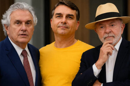 Pesquisa BTG/Nexus mostra empate técnico entre Lula, Flávio Bolsonaro e Ronaldo Caiado no segundo turno
