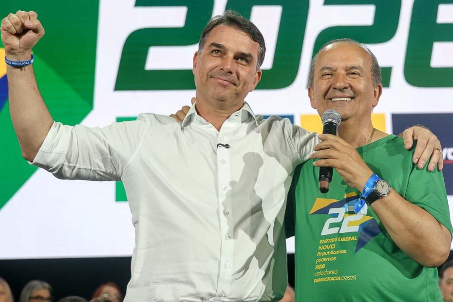 flavio bolsonaro e jorginho melo sc