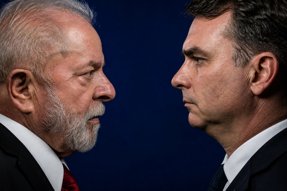 lula x flavio bolsonaro eleicoes 2026 hojesc