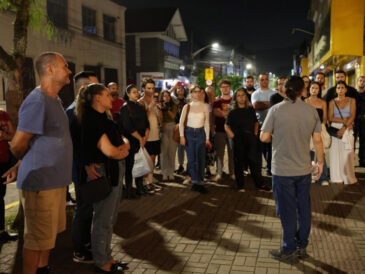 Blues e passeio noturno ocorrem no Centro de Joinville nesta quinta-feira (27)