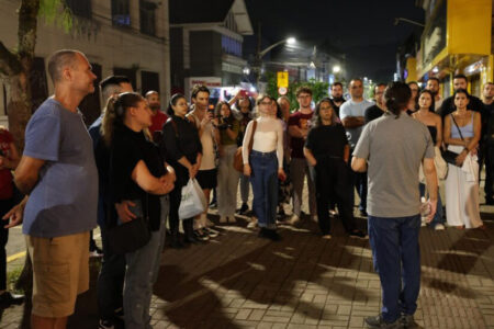 Blues e passeio noturno ocorrem no Centro de Joinville nesta quinta-feira (27)