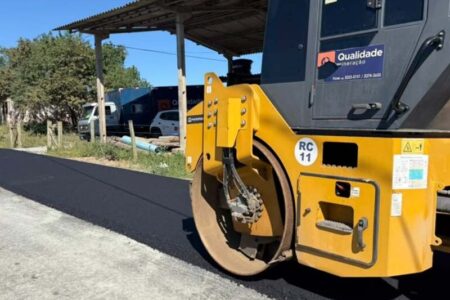 Itapema: Sertão do Trombudo chega a quase 2 km de asfalto