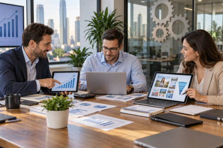 Comercial, financeiro e marketing: a harmonia que dita o resultado do mês