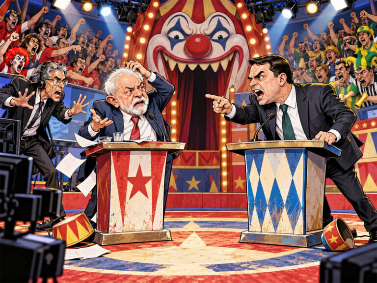 Debate da Band: o Brasil merece mais do que um ringue eleitoral