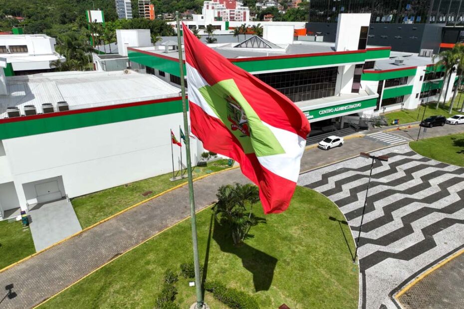 governo de santa catarina bandeira