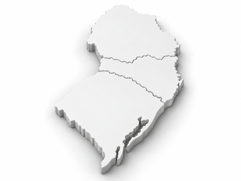 mapa sul parana santa catarina rio grande do sul hojesc