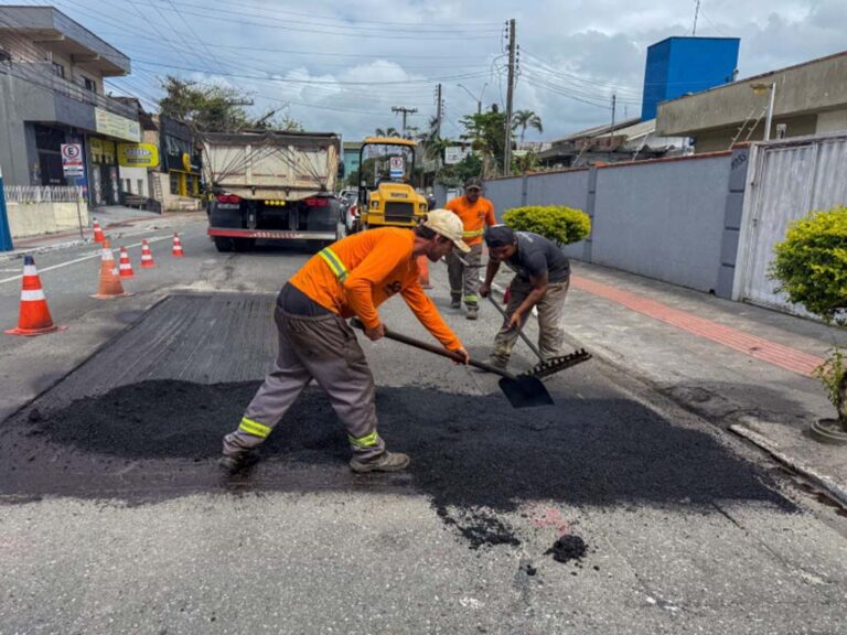 Balneário Camboriú divulga programação da operação tapa-buraco até o dia 7